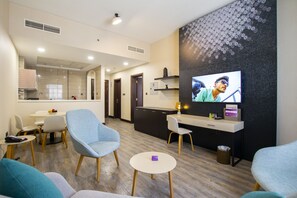 Executive Suite King | Minibar, desk, blackout drapes, free WiFi - TIME Express Hotel Al Khan (Sharjah)