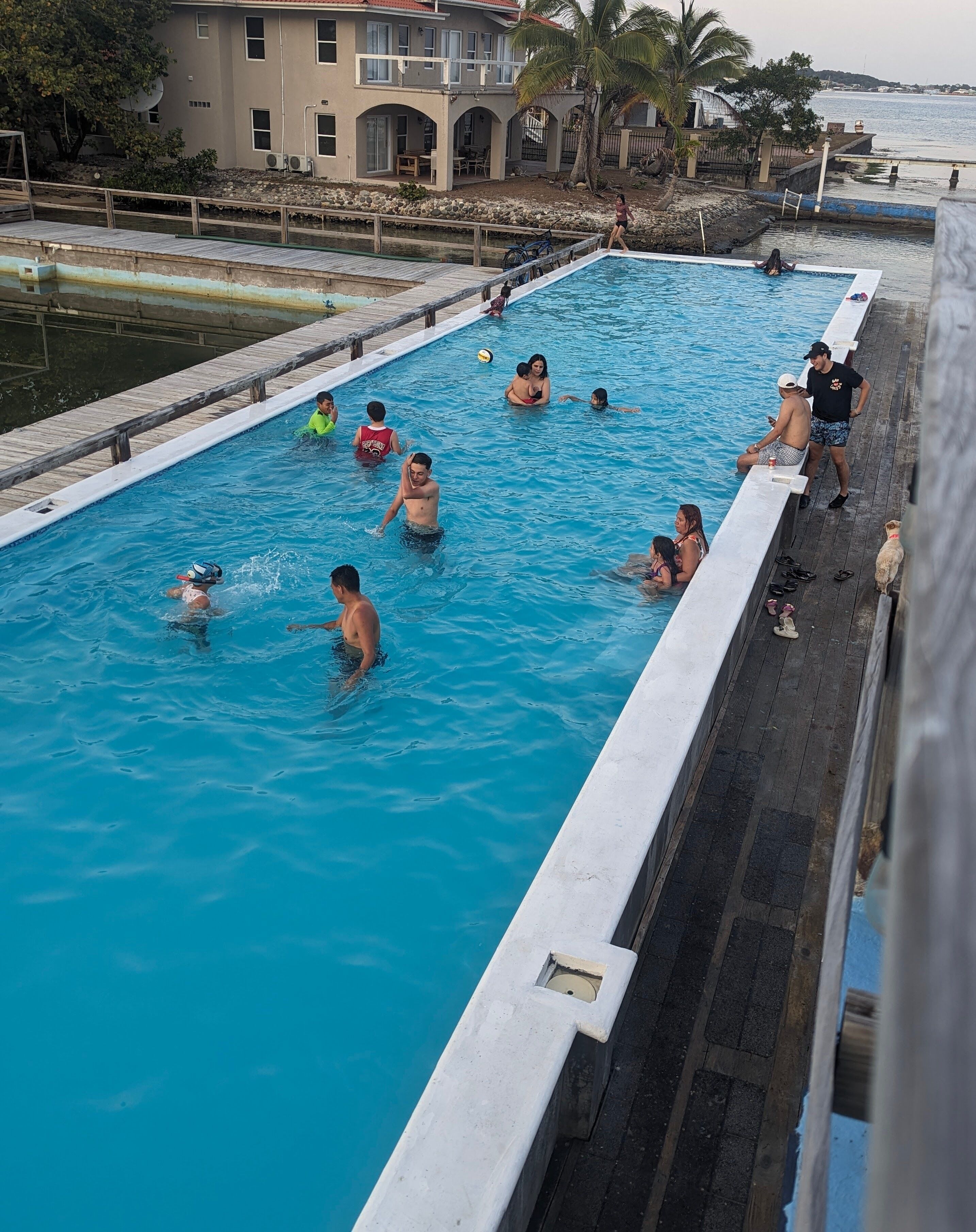 outdoor pool, free pool cabanas, pool loungers