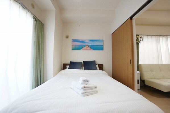 1 غرفة نوم ومكتب وواي فاي مجانًا