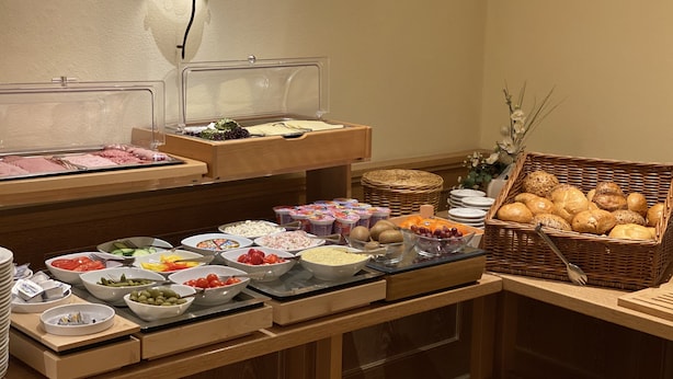 吃到飽自助式早餐