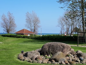 Comfort-Apartment, 2 Schlafzimmer, Terrasse, Erdgeschoss | Ausblick vom Zimmer