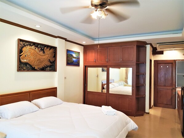 Appartement | 1 chambre, Wi-Fi, literie fournie
