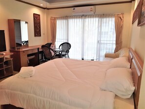 Appartement | 1 chambre, Wi-Fi, literie fournie
