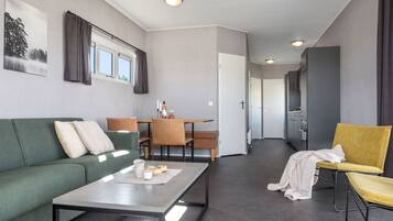 Business-hytte | Individuelt design, gratis Wi-Fi, sengetøj, adgang for kørestole