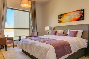 Apartment, 2 Schlafzimmer | Schreibtisch, kostenloses WLAN