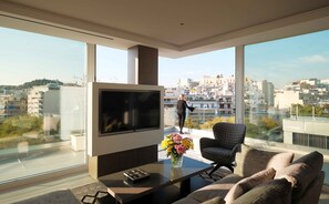 Apartment, 2 Schlafzimmer | Wohnzimmer | Flachbildfernseher