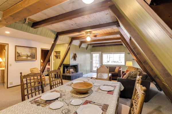 Blairsden-Graeagle Vacation Rental | 4BR | 2BA | 1,200 Sq Ft | Stairs Required