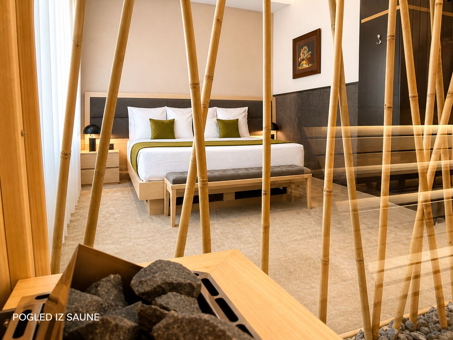 Appartement Standard, 2 chambres | Draps en coton égyptien, literie de qualit é supérieure, minibar