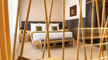 Standard Apartment, 1 Bedroom, Sauna, Courtyard View | Egyptian cotton sheets, premium bedding, minibar, in-room safe