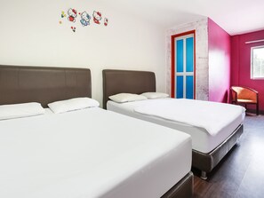 Habitación familiar | Wifi gratis y ropa de cama 