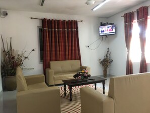 Sala de estar en el lobby