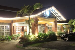 Front of property - evening/night