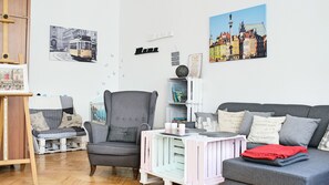 Living room - Old Town Heart (Warsaw)