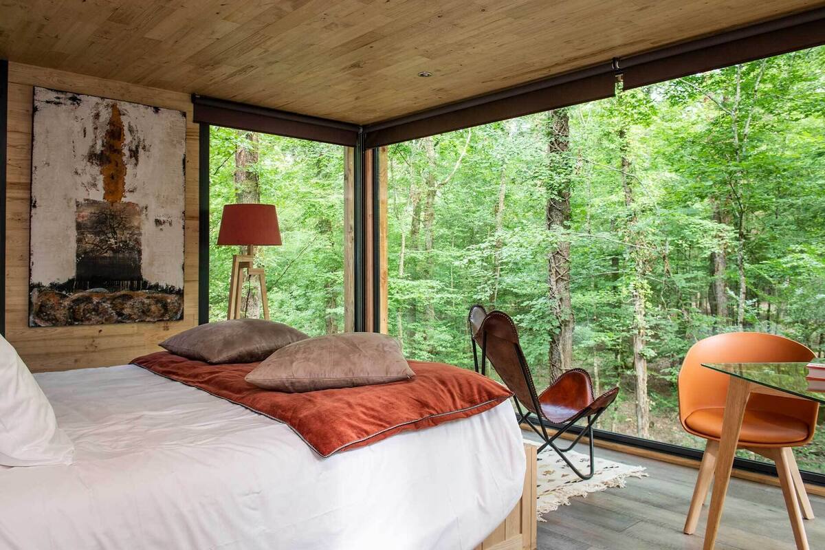 Suite Design, bains à remous  - Racimes | 1 間臥室、高級寢具、迷你吧、客房內保險箱