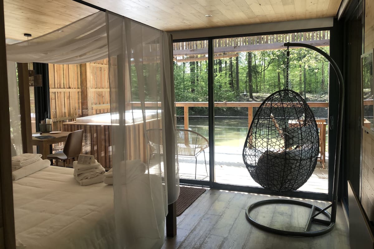 Design Suite with Sauna and Jacuzzi, 1 King Bed - Efflorescence by Cédric Porchez | 1 bedroom, premium bedding, minibar, in-room safe