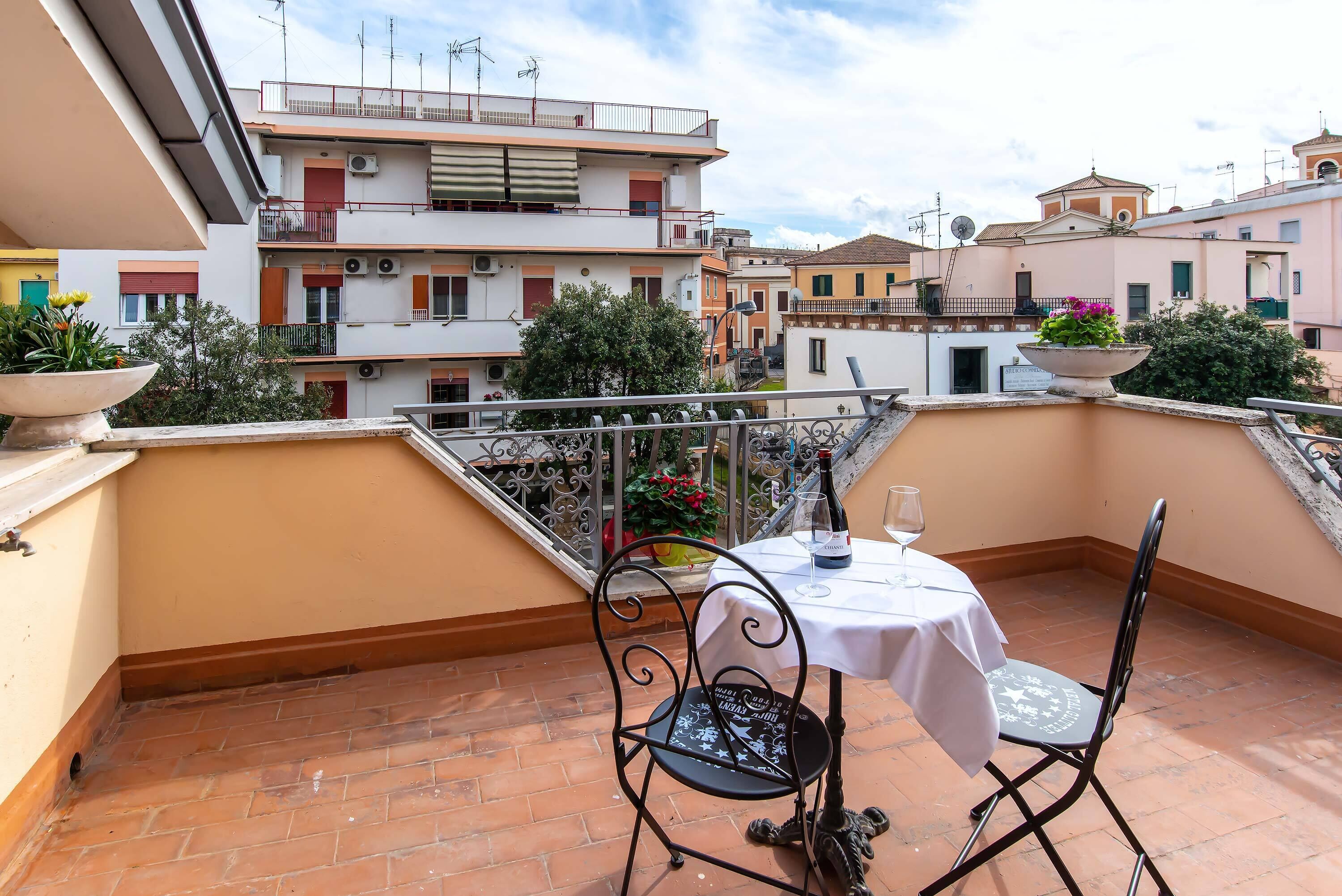 Comfort-Einzelzimmer | Ausblick vom Zimmer