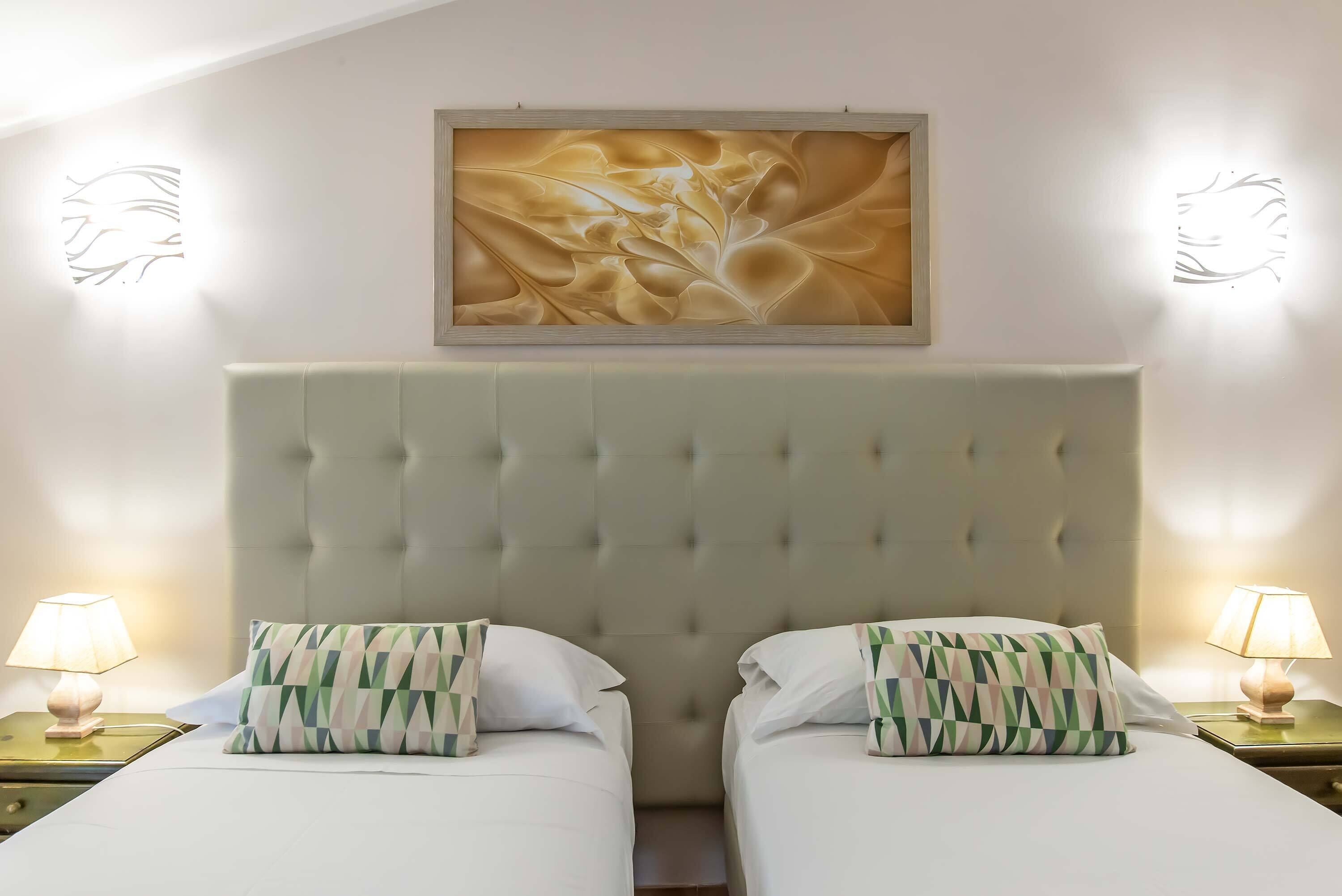 Zweibettzimmer | Hochwertige Bettwaren, Minibar, Schreibtisch