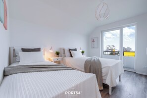 2 chambres, lit parapluie, Wi-Fi gratuit
