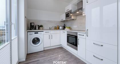 Hoppetosse - Whirlwanne, Infrarot-Sauna, Strandkorb, Kamin, Badewanne, Balkon