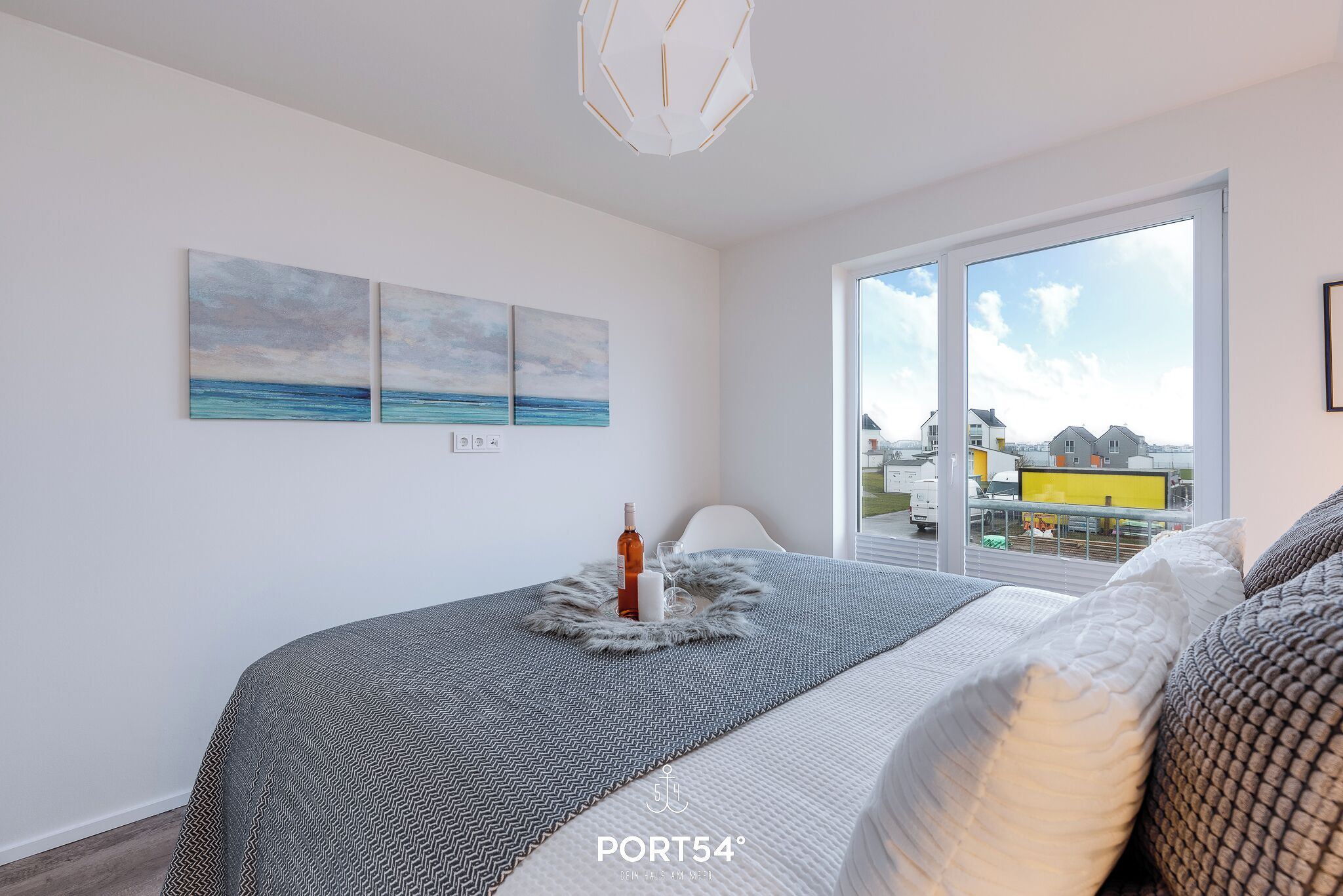 2 Schlafzimmer, Reisekinderbett, kostenloses WLAN, Bettwäsche