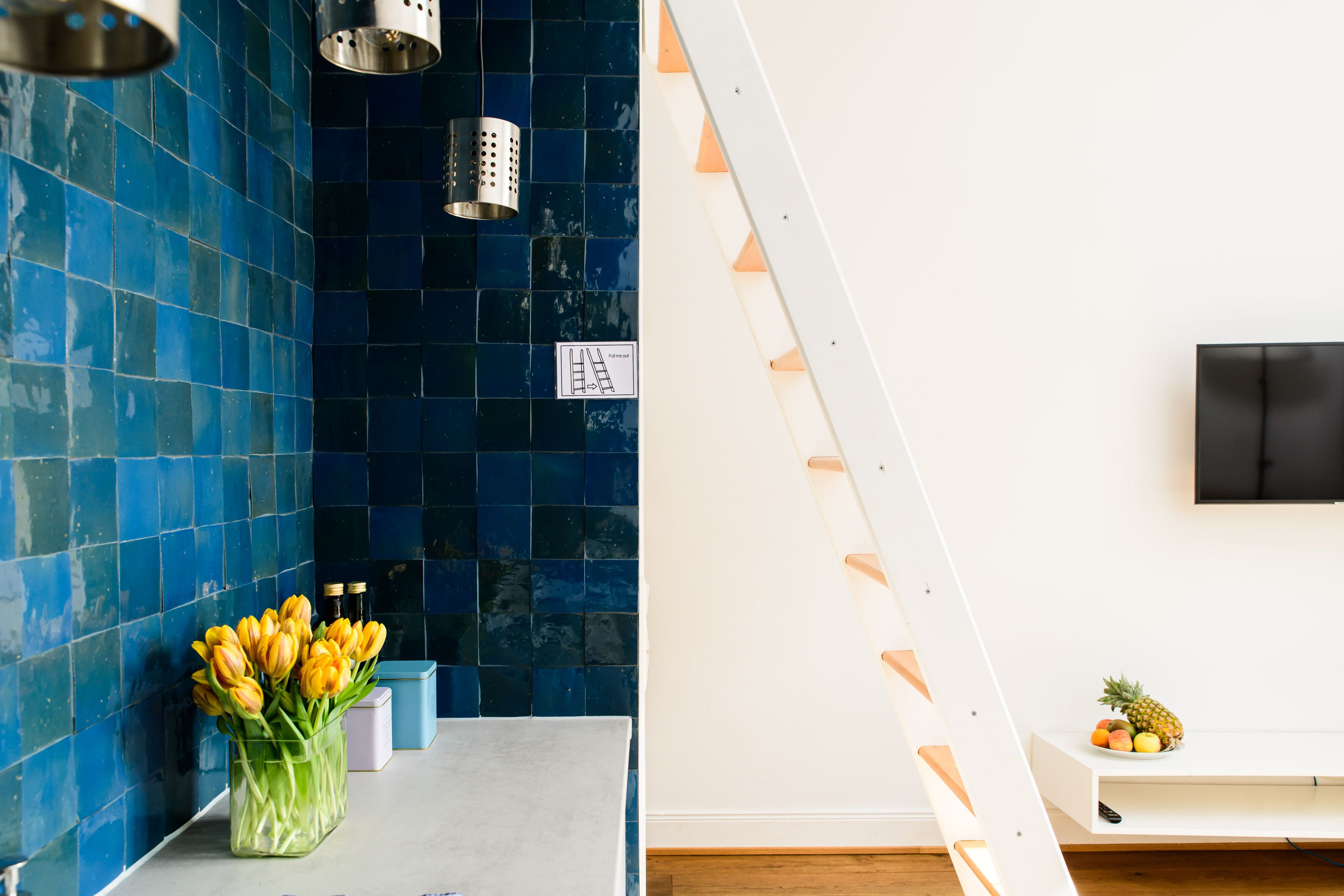 City studio, loft bed (W5) | Private kitchenette | Fridge, stovetop, espresso maker, coffee/tea maker