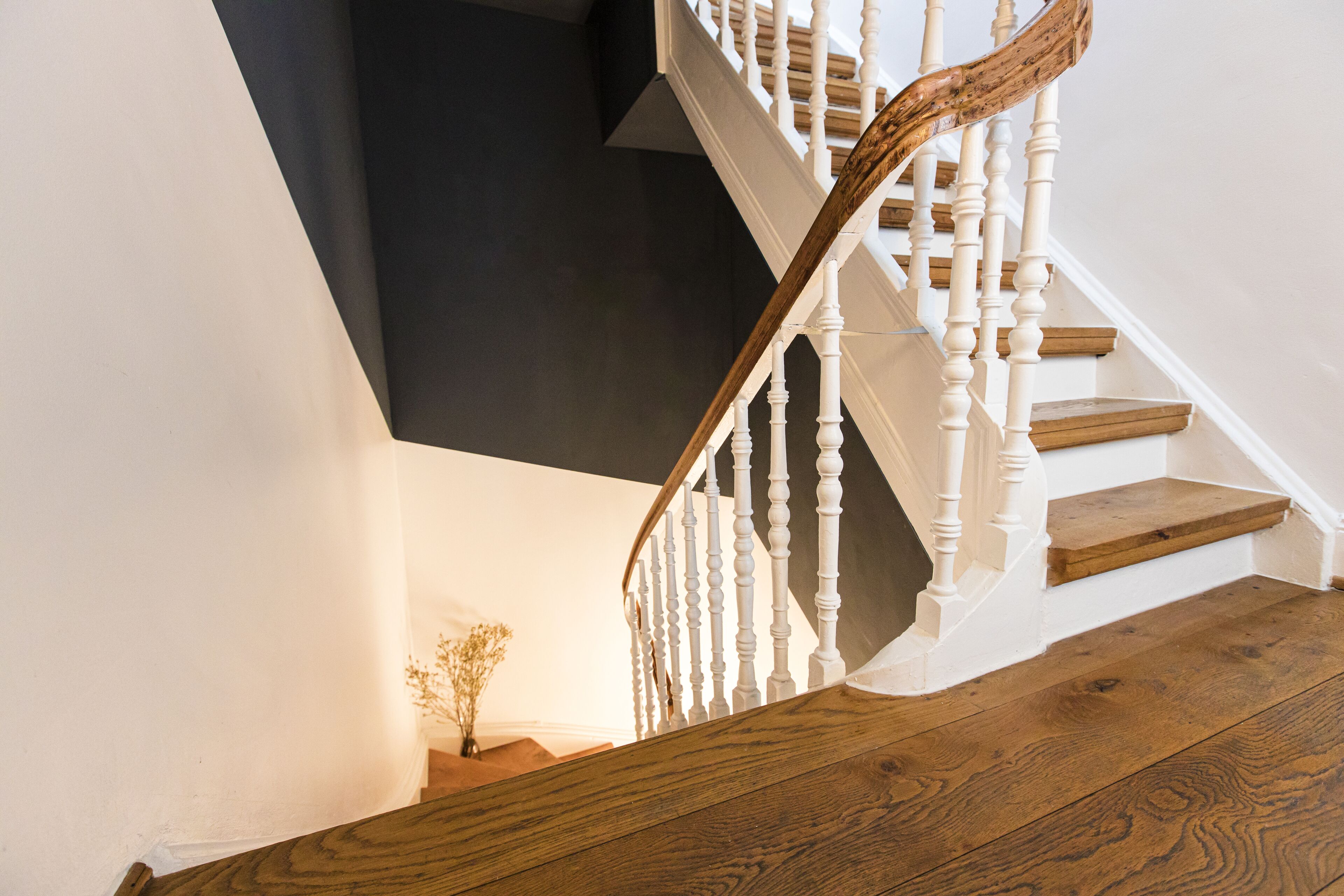 Handläufe an den Treppen