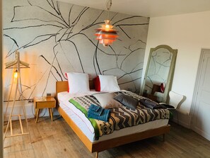Individually decorated, individually furnished, free WiFi, bed sheets