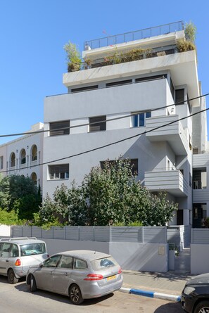 Majoituspaikan julkisivu