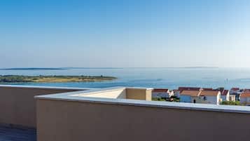 Exclusive Villa, 4 Bedrooms, Private Pool, Sea View | Balcony view