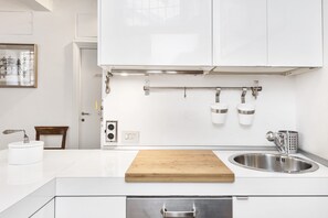 公寓, 2 間臥室 | 私人廚房 | 大型冰箱、爐台、洗碗機、義式濃縮咖啡機