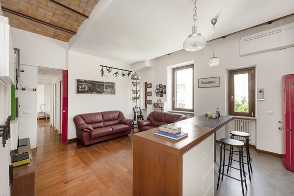 Apartment, 2 Bedrooms | Living area - Giallo (Rome)