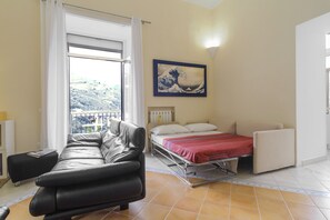 Apartment, 2 Bedrooms | Living area | LCD TV - Seiano (Vico Equense)