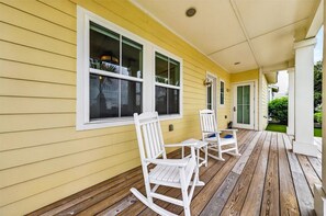 Terrace/patio - 'It is Well' in Cinnamon Shore! Gorgeous Home + Pools & More Amenities (Port Aransas)