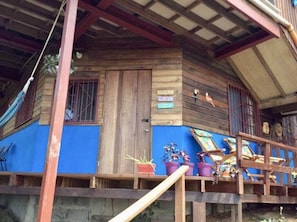 Exterior - On the hill ocean view jungle cabana, pool & bikes (Isla Colon)