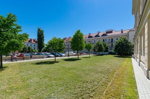 Exclusive-Apartment | Blick auf den Garten