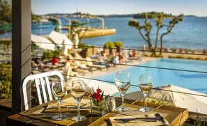 Outdoor dining - Maistra Camping Amarin Mobile homes   (Rovinj)