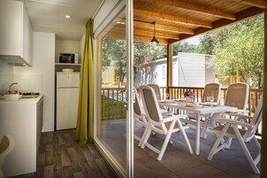 Casa móvil familiar | Terraza o patio