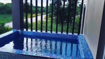Indoor pool, outdoor pool