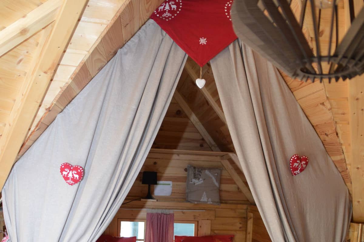 Finnish Kota | Blackout drapes, cribs (free), individually decorated