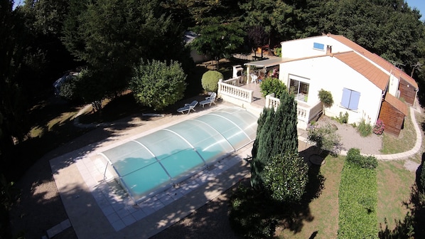 Aerial view - Vendee Yourte Chambres d' Hotes (Landeronde)