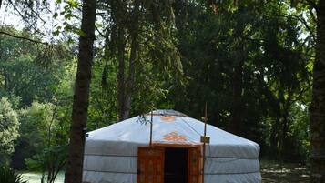 Yurt Lila | Terrace/patio