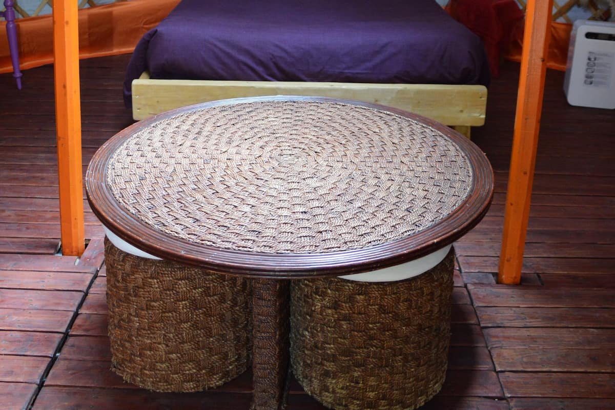 Yurt Lila | Blackout drapes, cribs (free), individually decorated