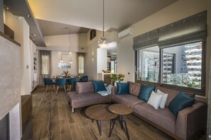 Villa | Living room | Flat-screen TV - Ariadne Luxury Villa (Apokoronas)