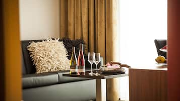 Deluxe-Doppelzimmer | Wohnbereich