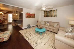 TV connectée, cheminée