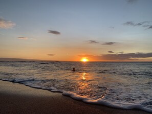 Am Strand, Strandtücher