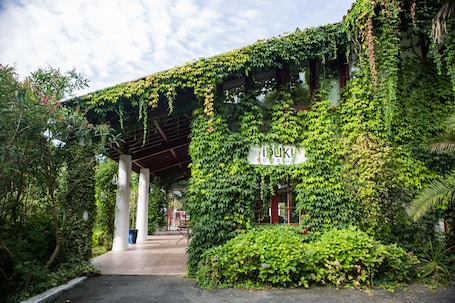 Exterior. Beautiful typical Basque apartment in residence with swimming pool