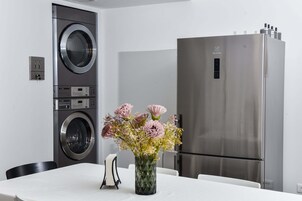 Shared fridge, microwave