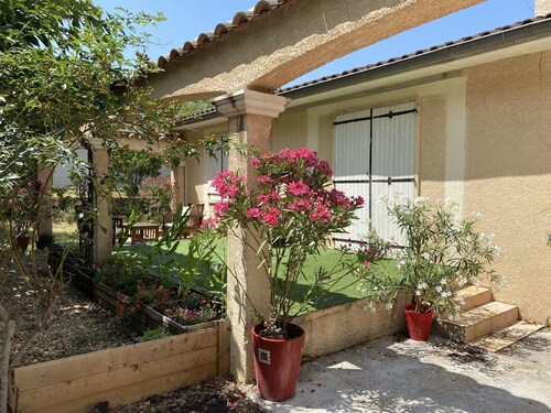Villa with pool near sea and river