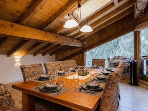 Dining - Chalet Ulysse - 10 people (Peisey-Nancroix)
